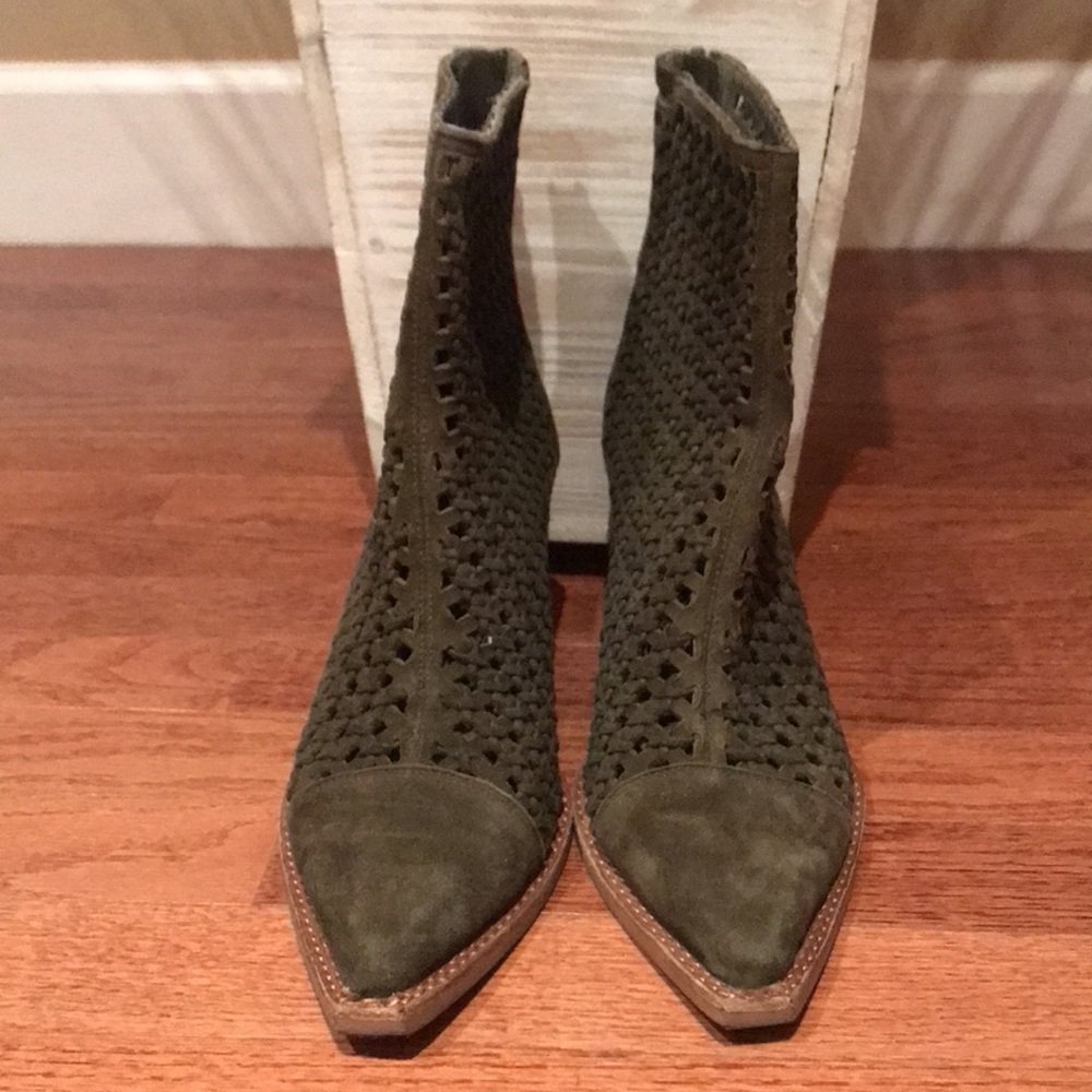 Jeffrey Campbell Oakwood Suede Bootie - Picture 8 of 15